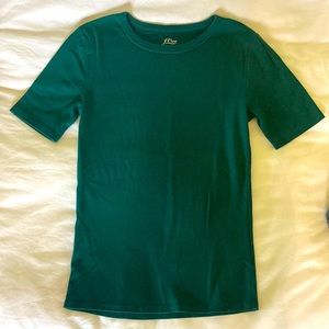 J. Crew Green Perfect Fit T-Shirt size Small